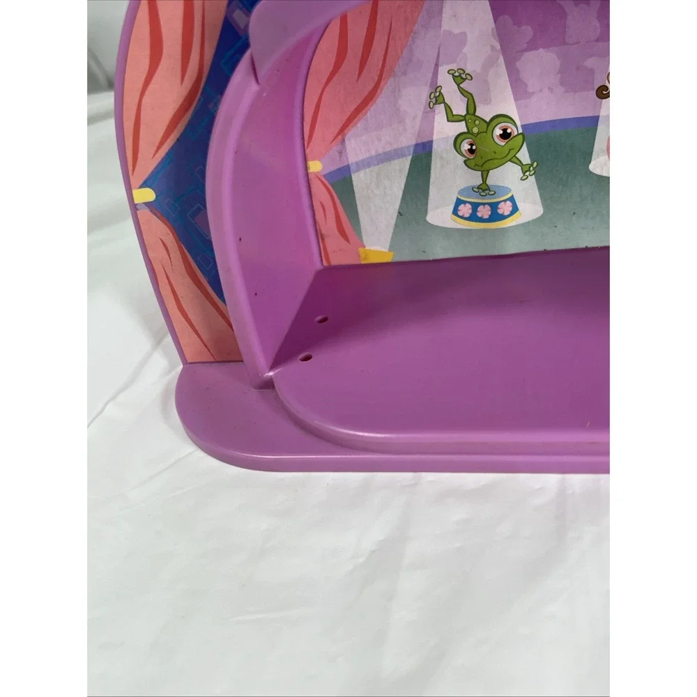 2007 Hasbro‎ Littlest Pet Shop Pink Stage Circus w/ Working Lights